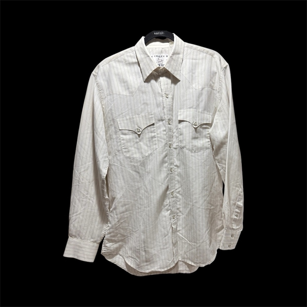 Crazy Cowboy Pearl Snap XL